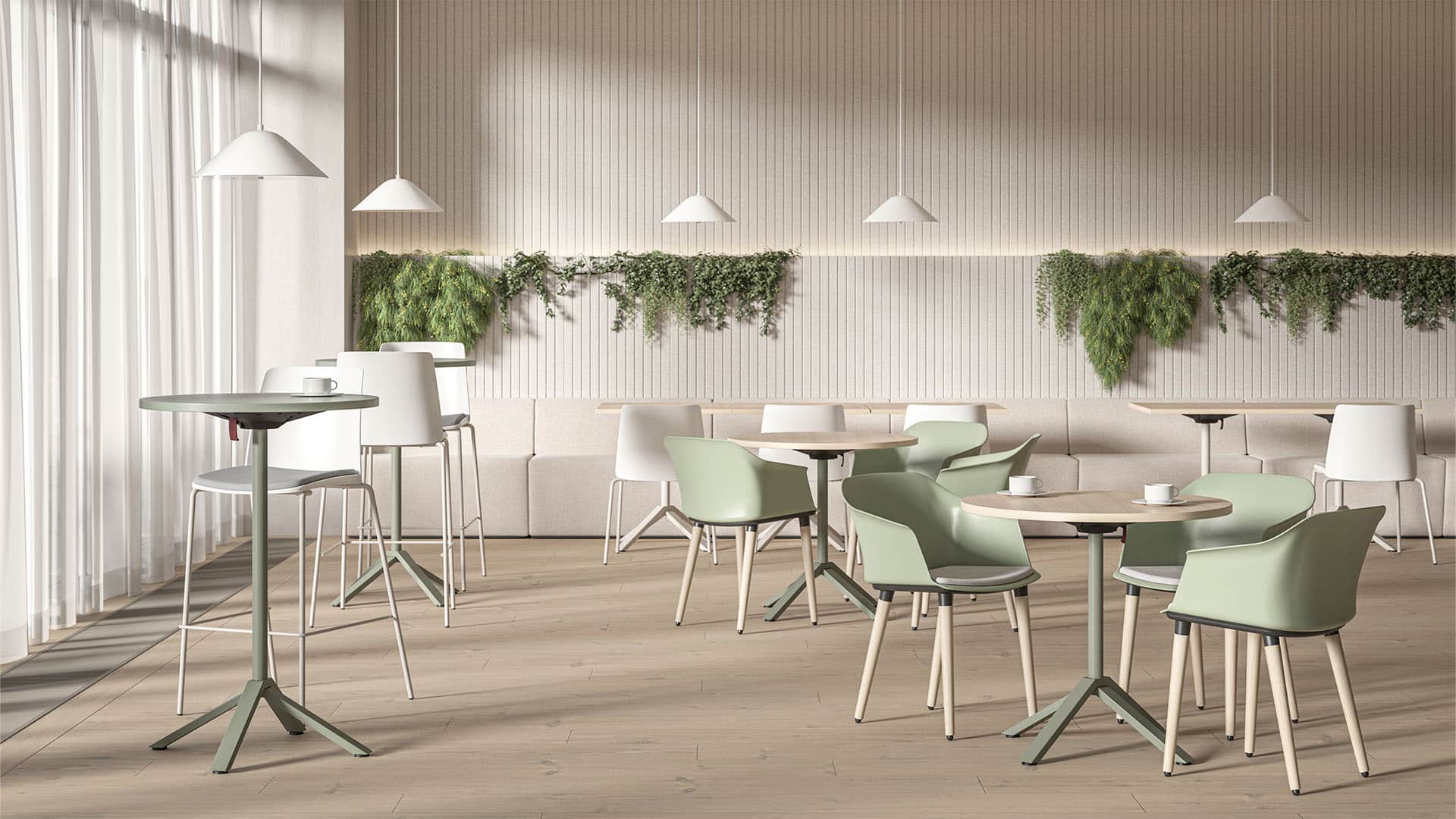 On y voit une table en bois pliante design