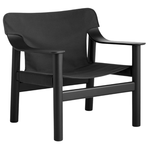 On y voit un fauteuil lounge design