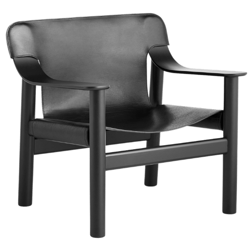 On y voit un fauteuil lounge design