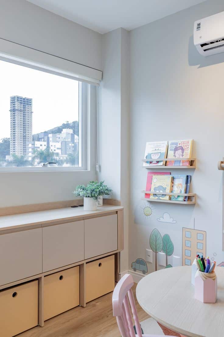 On y voit un intérieur professionnel pour un cabinet d'orthophonistes design