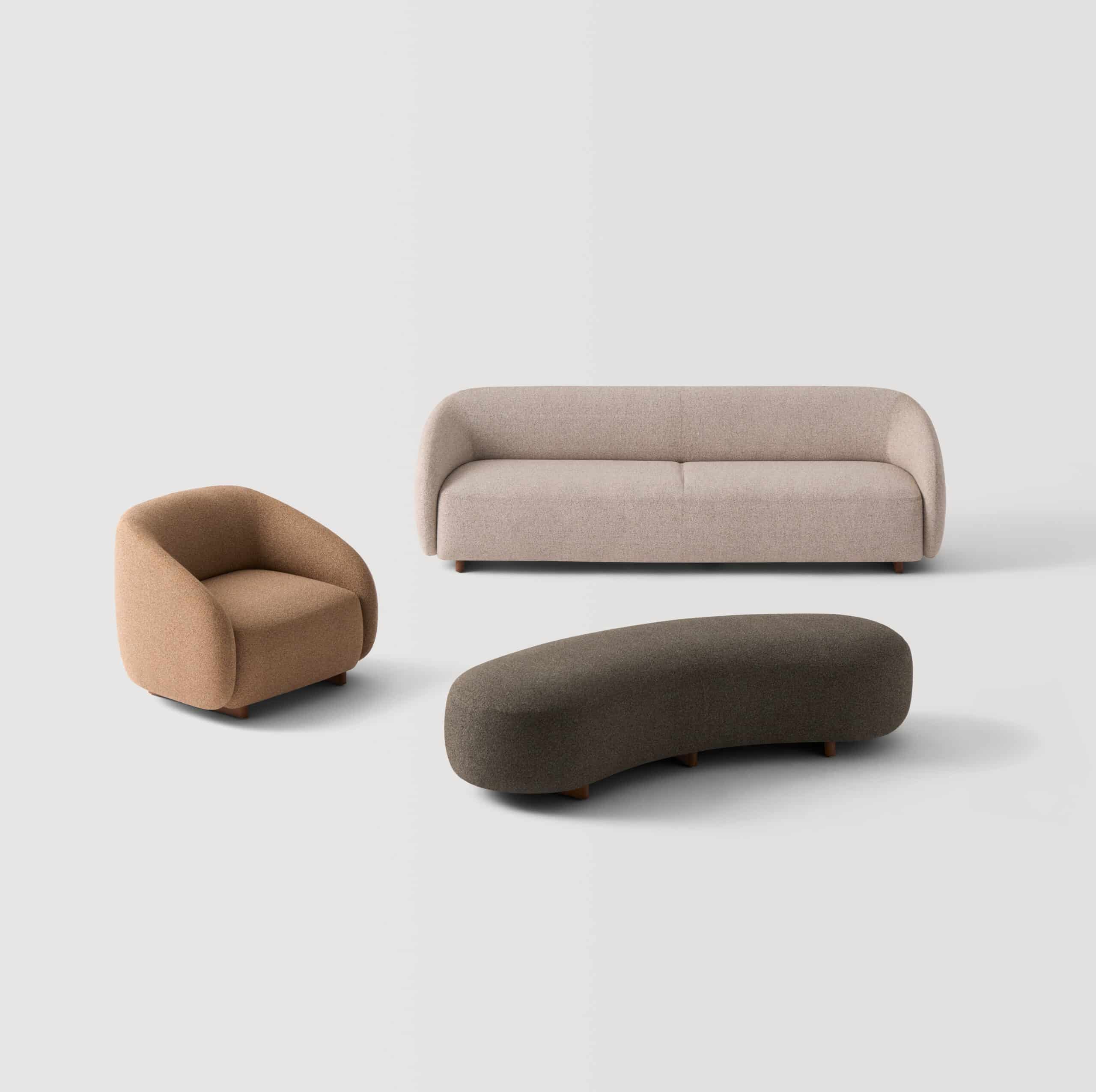 On y voit un fauteuil lounge dans un espace professionnel