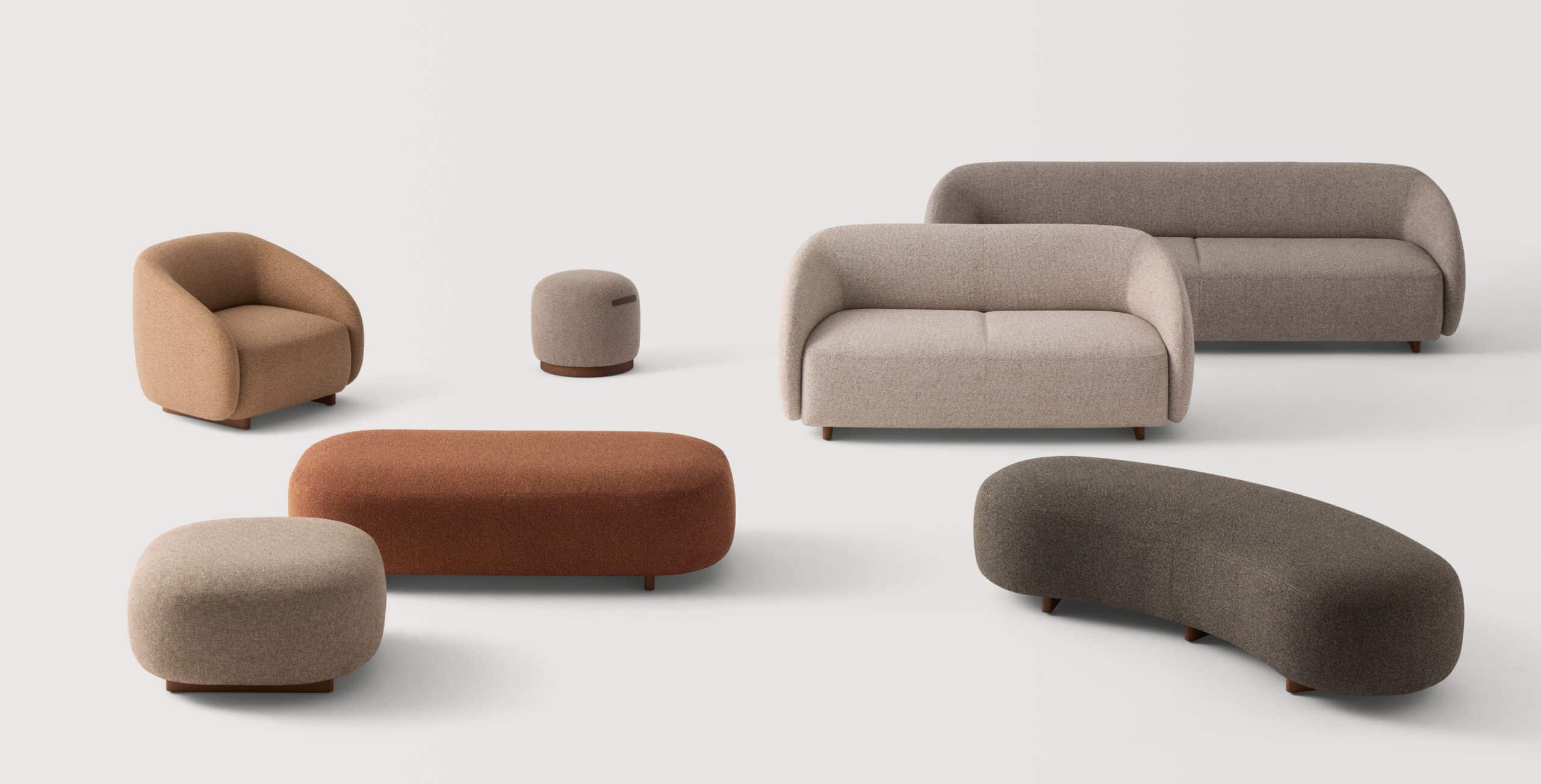 On y voit un fauteuil lounge dans un espace professionnel