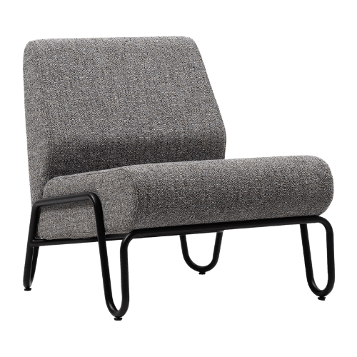 On y voit un fauteuil lounge design
