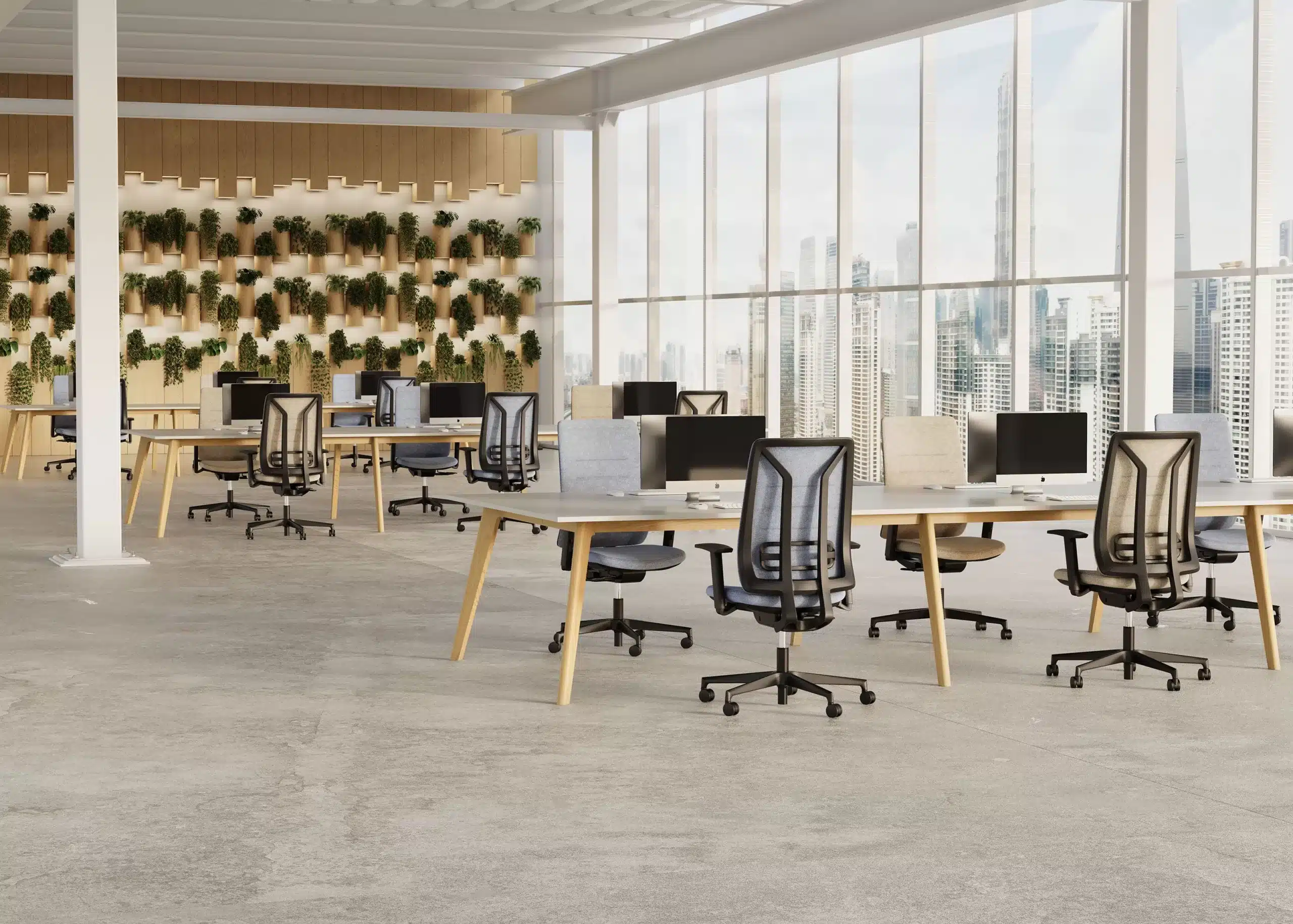 On y voit un fauteuil opérateur design