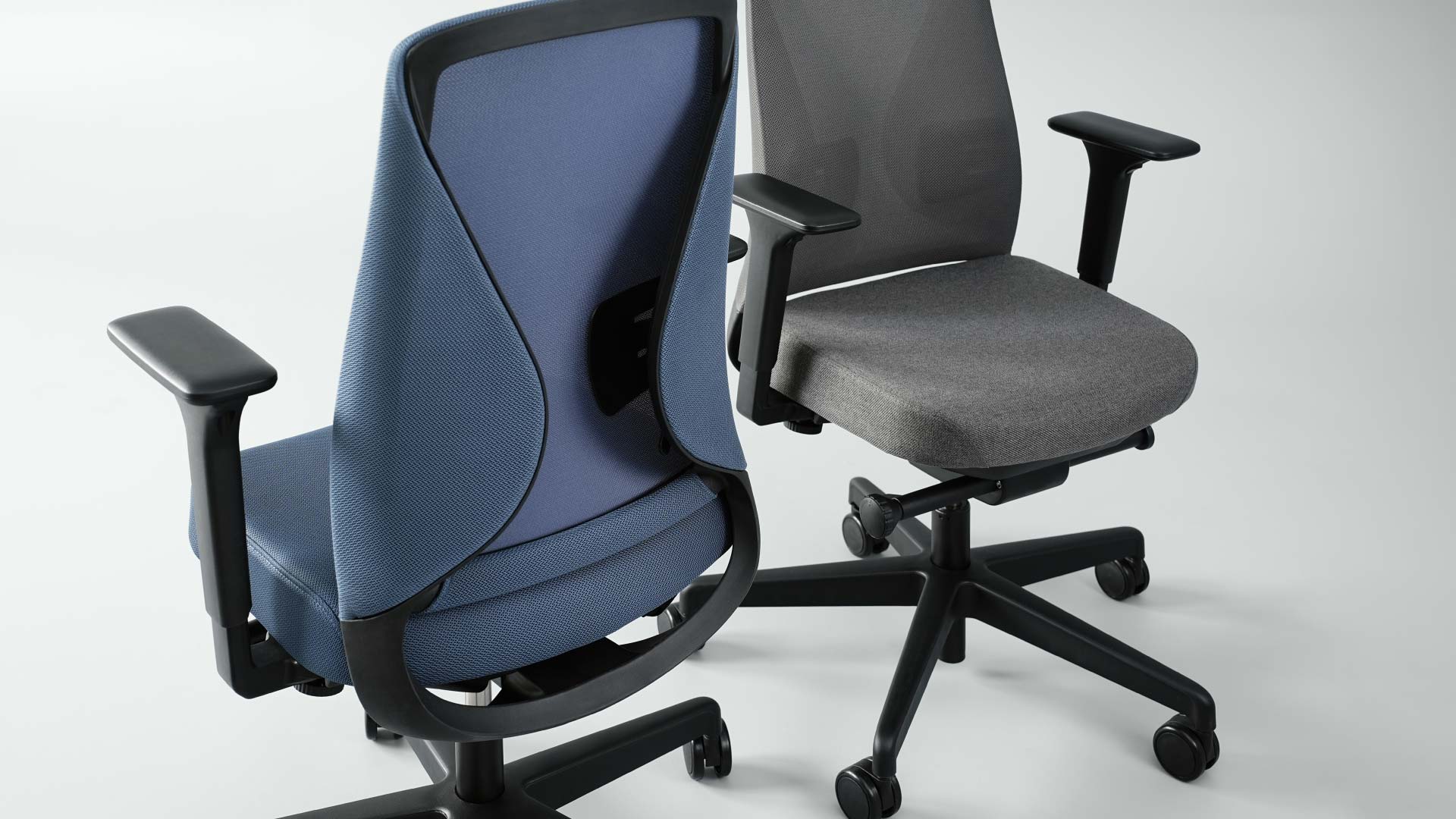 On y voit un fauteuil opérateur design dans un intérieur professionnel